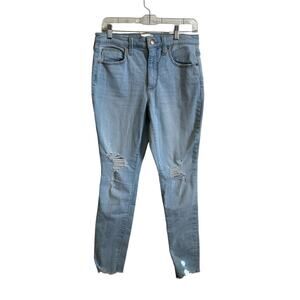 Universal thread high rise skinny‎ jeans size 8 #distressed